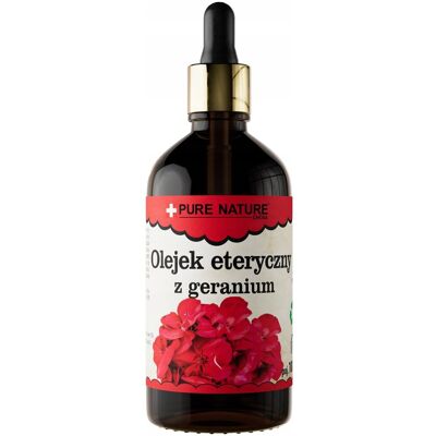 Pure Olejek Eteryczny Geranium 100ml Pure Olejek Eteryczny Geranium 100ml