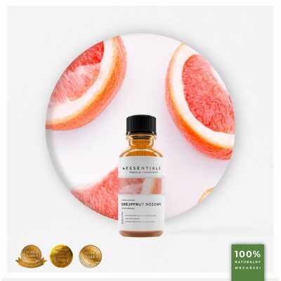 Essentials Olejek eteryczny Grejpfrutowy Różowy (Citrus Paradisi) 250ml Essentials Olejek eteryczny Grejpfrutowy Różowy (Citrus Paradisi) 250ml