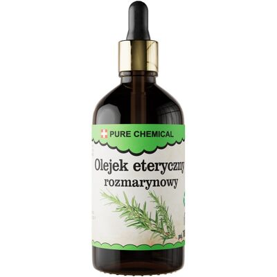 Pure Olejek Rozmarynowy Eteryczny Olejek Z Rozmarynu Naturalny 100ml Pure Olejek Rozmarynowy Eteryczny Olejek Z Rozmarynu Naturalny 100ml