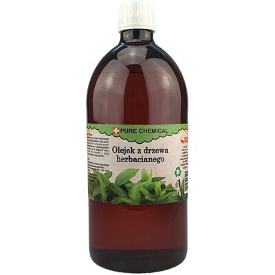 Pure Olejek Z Drzewa Herbacianego Eteryczny 1000ml 1l Pure Olejek Z Drzewa Herbacianego Eteryczny 1000ml 1l