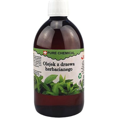 Pure Olejek Z Drzewa Herbacianego Eteryczny 500ml 0,5l Pure Olejek Z Drzewa Herbacianego Eteryczny 500ml 0,5l