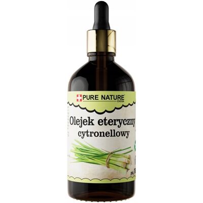 Pure Chemical Naturalny Olejek Eteryczny Cytronellowy Odświeżający 100ml Pure Chemical Naturalny Olejek Eteryczny Cytronellowy Odświeżający 100ml