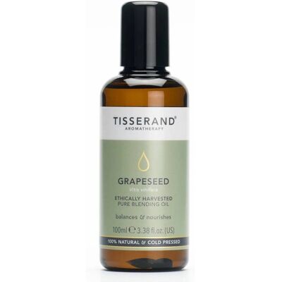 Tisserand, Grapeseed Oil Ethically Harvested, 100ml Tisserand, Grapeseed Oil Ethically Harvested, 100ml