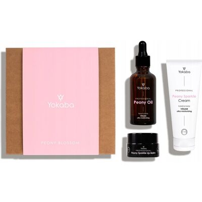 Inny producent Yokaba Zestaw Prezentowy Peony Blossom, Krem, Olejek, Balsam Kwiat Peonii Inny producent Yokaba Zestaw Prezentowy Peony Blossom, Krem, Olejek, Balsam Kwiat Peonii