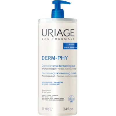 Uriage Derm-Phy Crème Lavante Dermatologique Krem Myjący 1 L Uriage Derm-Phy Crème Lavante Dermatologique Krem Myjący 1 L