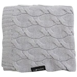 Lullalove, Kocyk z wełny merino, Szary Lullalove, Kocyk z wełny merino, Szary