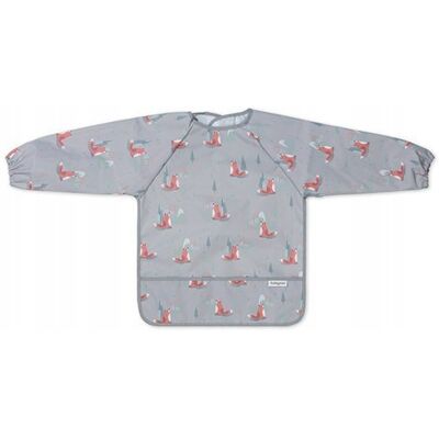 BabyOno 1477/03 Śliniak Fox Długi Rękaw BabyOno 1477/03 Śliniak Fox Długi Rękaw