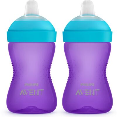 Kubek niekapek PHILIPS AVENT SCF802/02, 2 szt. - 300 ml 9m+ miękki ustnik szczelny bez BPA dla dzieci Kubek niekapek PHILIPS AVENT SCF802/02, 2 szt. - 300 ml 9m+ miękki ustnik szczelny bez BPA dla dzieci