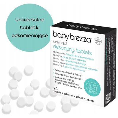 2X Uniwersalne tabletki odkamieniające BABY BREZZA BRZ0220 (24 szt.) 2X Uniwersalne tabletki odkamieniające BABY BREZZA BRZ0220 (24 szt.)