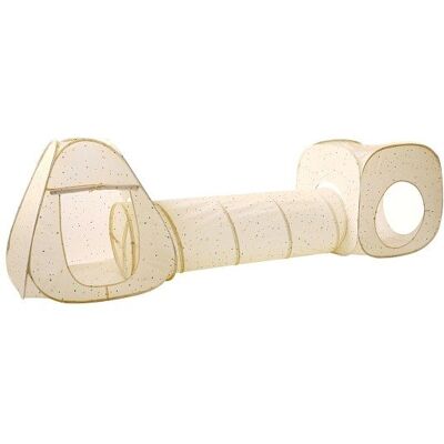 3 Sprouts Zestaw Namiotów dla Dzieci z Tunelem 3w1Terrazzo Beige 3 Sprouts Zestaw Namiotów dla Dzieci z Tunelem 3w1Terrazzo Beige