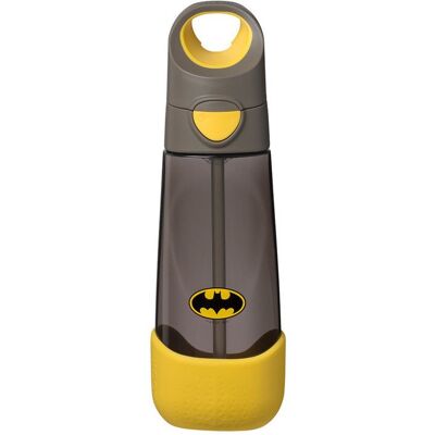 B.box Batman by b.box Butelka na wodę tritanowa ze słomką 600 ml B.box Batman by b.box Butelka na wodę tritanowa ze słomką 600 ml