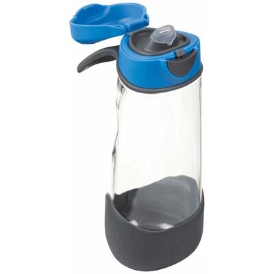 B.Box, Sportowa butelka tritanowa 600 ml Blue Slate B.Box, Sportowa butelka tritanowa 600 ml Blue Slate
