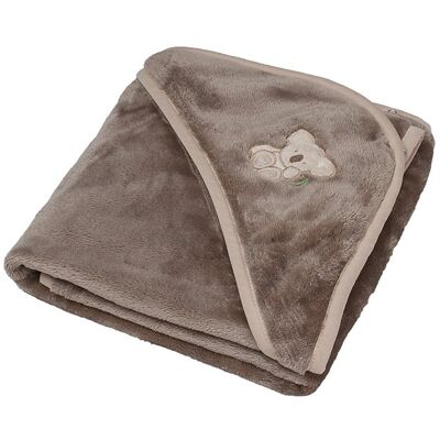 BabyMatex, Koala, Kocyk z kapturem, 95x95 cm BabyMatex, Koala, Kocyk z kapturem, 95x95 cm