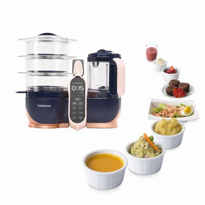 Babymoov Nutribaby XL 5-w-1 Robot do jedzenia dla niemowląt - Niebieski Babymoov Nutribaby XL 5-w-1 Robot do jedzenia dla niemowląt - Niebieski