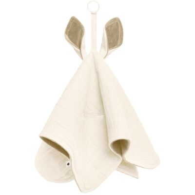 Bibs Cuddle Cloth Kangaroo Pieluszka Przytulanka Z Zawieszką Na Smoczek Ivory Bibs Cuddle Cloth Kangaroo Pieluszka Przytulanka Z Zawieszką Na Smoczek Ivory