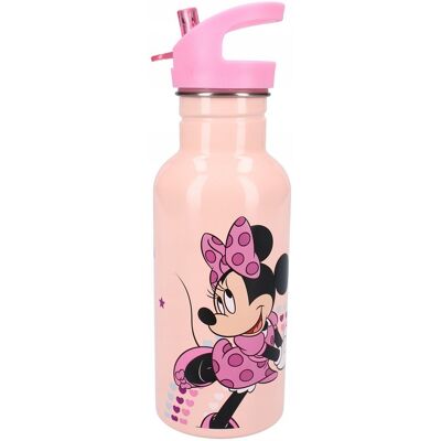 Vadobag BIDON METALOWY ZE SŁOMKĄ PODRÓŻNA MYSZKA MINNIE MOUSE MIKI DZIECKA 500ML Vadobag BIDON METALOWY ZE SŁOMKĄ PODRÓŻNA MYSZKA MINNIE MOUSE MIKI DZIECKA 500ML