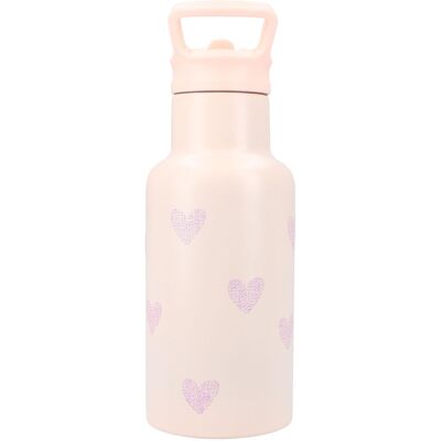 Bidon Z Ustnikiem 350 Ml Magical Heart / Kidzroom Bidon Z Ustnikiem 350 Ml Magical Heart / Kidzroom