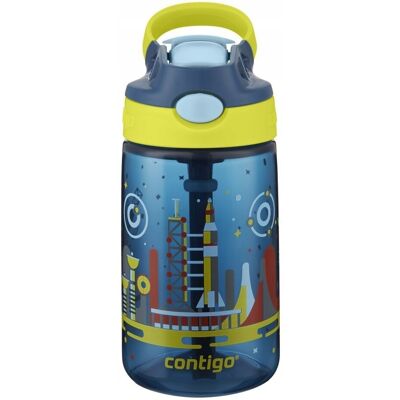 BIDON ze SŁOMKĄ CONTIGO GIZMO FLIP 420ml NAUTICAL SPACE BUTELKA dla DZIECKA BIDON ze SŁOMKĄ CONTIGO GIZMO FLIP 420ml NAUTICAL SPACE BUTELKA dla DZIECKA