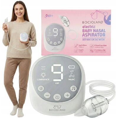Bocioland, Elektroniczny Aspirator Do Nosa Odkuracz Kataru Bocioland, Elektroniczny Aspirator Do Nosa Odkuracz Kataru