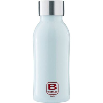 Butelka B Bottles Twin 350 Ml Błękitna - Casa Bugatti Butelka B Bottles Twin 350 Ml Błękitna - Casa Bugatti