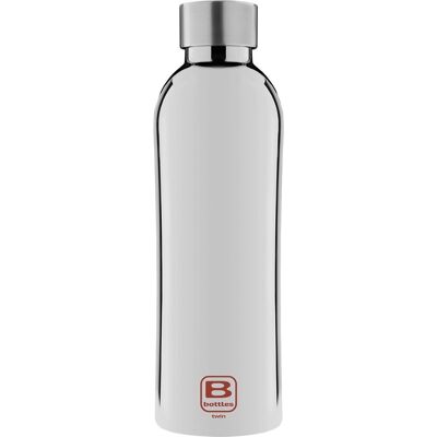 Butelka B Bottles Twin 800 Ml Silver - Casa Bugatti Butelka B Bottles Twin 800 Ml Silver - Casa Bugatti