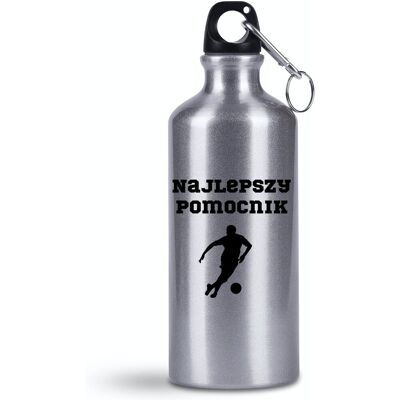Pozostali producenci Butelka/bidon 500 ml prezent dla pomocnika, pomocnik piłka nożna + imię, 1 Pozostali producenci Butelka/bidon 500 ml prezent dla pomocnika, pomocnik piłka nożna + imię, 1