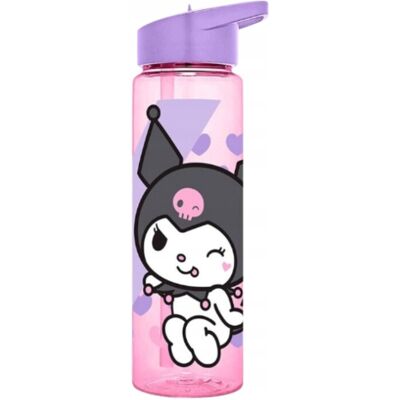 Kids Euroswan Butelka Bidon Kuromi 600 ml Dziecięca Różowa Szkolna na Co Dzień Kids Euroswan Butelka Bidon Kuromi 600 ml Dziecięca Różowa Szkolna na Co Dzień