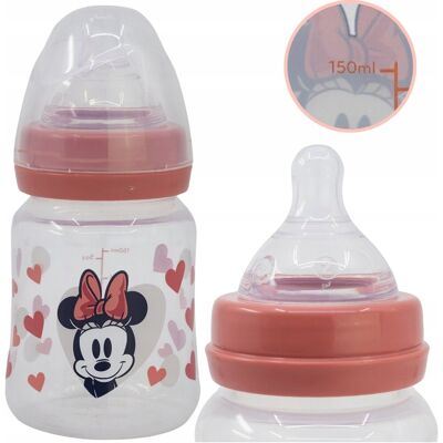 Stor BUTELKA DLA NIEMOWLĄT ANTYKOLKOWA SMOCZEK SILIKONOWY MYSZKA MINNIE 0m+ Stor BUTELKA DLA NIEMOWLĄT ANTYKOLKOWA SMOCZEK SILIKONOWY MYSZKA MINNIE 0m+