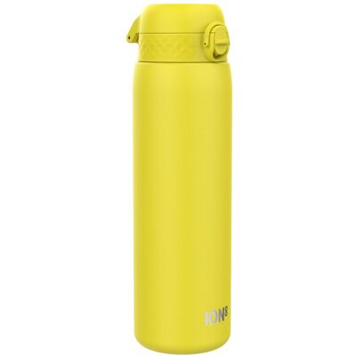 Butelka wody Ion8 - 1200ml - Stal nierdzewna - Żółta - Butelka na wodę Butelka wody Ion8 - 1200ml - Stal nierdzewna - Żółta - Butelka na wodę