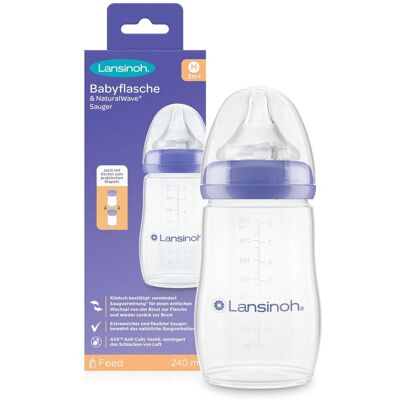 Butelka Lansinoh Natural Wave S 160ml Butelka Lansinoh Natural Wave S 160ml