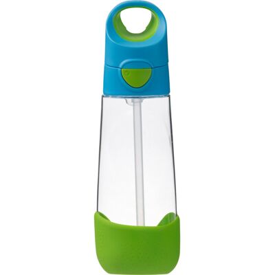 Butelka Na Wodę Tritanowa Ze Słomką 600Ml Ocean Breeze B.box Butelka Na Wodę Tritanowa Ze Słomką 600Ml Ocean Breeze B.box