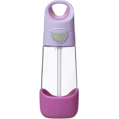 Butelka tritanowa ze słomką 450 ml, Sugar Plum, b.box Butelka tritanowa ze słomką 450 ml, Sugar Plum, b.box