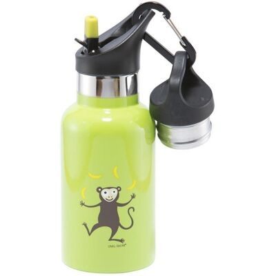Inny producent Carl Oscar TEMP Bottle - Butelka termiczna ze słomką ze szlachetnej stali nierdzewnej Lime - Monkey Inny producent Carl Oscar TEMP Bottle - Butelka termiczna ze słomką ze szlachetnej stali nierdzewnej Lime - Monkey
