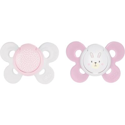 Chicco Physio Comfort 0-6m Smoczek Dots/Rabbit - Smoczek i Smoczek Chicco Physio Comfort 0-6m Smoczek Dots/Rabbit - Smoczek i Smoczek