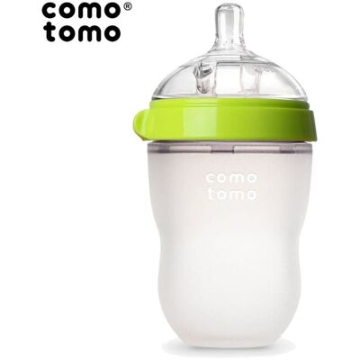 Butelka dla niemowląt Comotomo - Natural Feel - Zielona - 250ml Butelka dla niemowląt Comotomo - Natural Feel - Zielona - 250ml