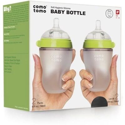 Comotomo - MOM'S BREAST COMOTOMO - Zielony - 250 ml - butelka Comotomo - MOM'S BREAST COMOTOMO - Zielony - 250 ml - butelka