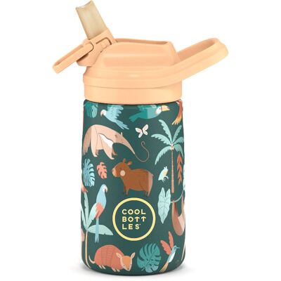 Cool Bottles Butelka termiczna Kiddies 350 ml Rainforest Refuge Cool Bottles Butelka termiczna Kiddies 350 ml Rainforest Refuge