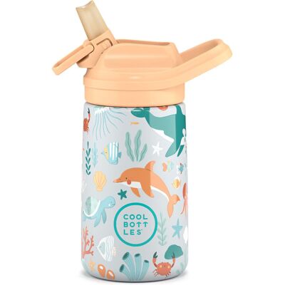 Cool Bottles Butelka termiczna Kiddies 350 ml Underwater World Cool Bottles Butelka termiczna Kiddies 350 ml Underwater World