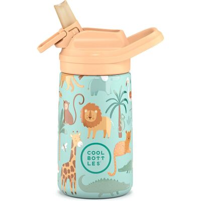 Cool Bottles Butelka termiczna Kiddies 350 ml Wild Crew Cool Bottles Butelka termiczna Kiddies 350 ml Wild Crew