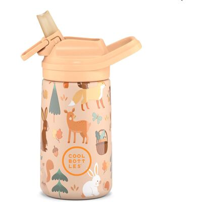 Cool Bottles Butelka termiczna Kiddies 350 ml Woodland Buddies Cool Bottles Butelka termiczna Kiddies 350 ml Woodland Buddies