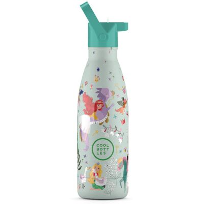 Cool Bottles Butelka termiczna Kids 350 ml Triple cool Princess Kingdom Cool Bottles Butelka termiczna Kids 350 ml Triple cool Princess Kingdom