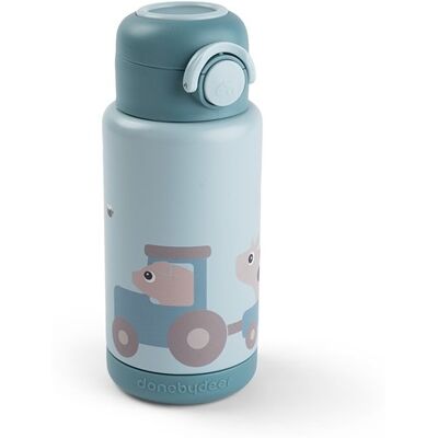 Done by Deer Butelka Termiczna 340ml Tiny Farm Blue Done by Deer Butelka Termiczna 340ml Tiny Farm Blue