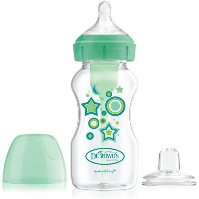 Dr Brown's, Options, Zestaw od butelka do kubka, 270 ml, WB91606 Dr Brown's, Options, Zestaw od butelka do kubka, 270 ml, WB91606