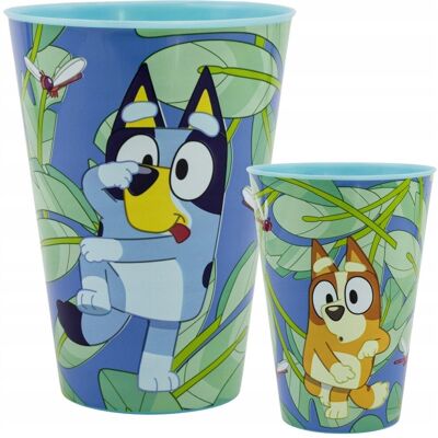 Inny producent DUŻY KUBEK PLASTIKOWY BLUEY BINGO PIESKI 430 ml DLA DZIECKA DZIECIĘCY Inny producent DUŻY KUBEK PLASTIKOWY BLUEY BINGO PIESKI 430 ml DLA DZIECKA DZIECIĘCY