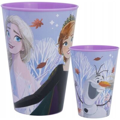 Inny producent DUŻY KUBEK PLASTIKOWY FROZEN KRAINA LODU 430 ml DLA DZIECKA DZIECIĘCY Inny producent DUŻY KUBEK PLASTIKOWY FROZEN KRAINA LODU 430 ml DLA DZIECKA DZIECIĘCY