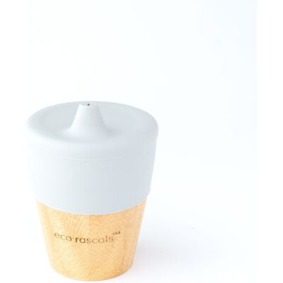 ECORASCALS - Kubek bambusowy - Szary - 190 ml - Kubek ECORASCALS - Kubek bambusowy - Szary - 190 ml - Kubek