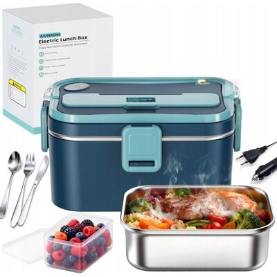 nieznany producent ELEKTRYCZNY LUNCHBOX PUDEŁKO NA JEDZENIE SAMOCHODOWY PODRÓŻNY PODGRZEWACZ nieznany producent ELEKTRYCZNY LUNCHBOX PUDEŁKO NA JEDZENIE SAMOCHODOWY PODRÓŻNY PODGRZEWACZ
