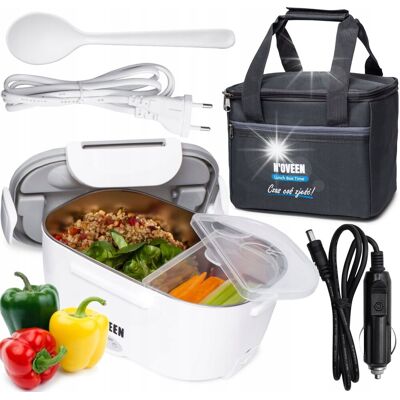 N'oveen ELEKTRYCZNY PODGRZEWACZ LUNCH BOX POJEMNIK OBIADOWY SAMOCHODOWY Noveen N'oveen ELEKTRYCZNY PODGRZEWACZ LUNCH BOX POJEMNIK OBIADOWY SAMOCHODOWY Noveen