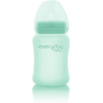 Everyday Baby Miętowa butelka z szkła 150ml - Butelka dla niemowląt Everyday Baby Miętowa butelka z szkła 150ml - Butelka dla niemowląt