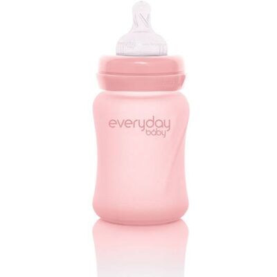 Everyday Baby - S Glass - Różowy - 150 ml - Butelka dla niemowląt Everyday Baby - S Glass - Różowy - 150 ml - Butelka dla niemowląt